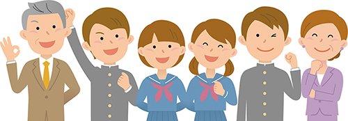 中学生のイメージ